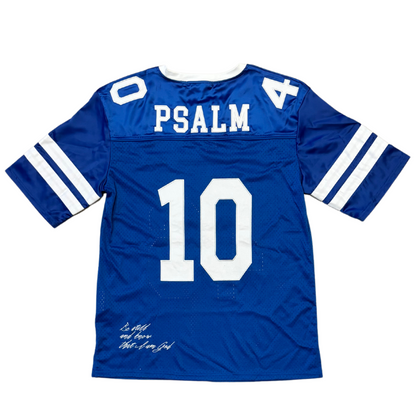 "Be Still" Psalm 46:10 Football Jersey